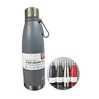 Botella Térmica De Acero Inoxidable Color Gris - 1Lt