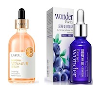 Serum Vitamina C - Laikou + Serum BlueBerry - Bioaqua