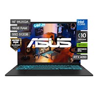 Laptop ASUS Gaming V16 Intel Core 7 240H 512GB SSD 16GB RAM RTX 4050 V3607VU-RP036W