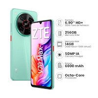Smartphone ZTE V70 Max (4+256GB) - Verde