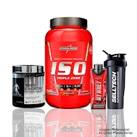 Triple Zero 900gr Chocolate+Creatina Levrone 300gr+Bebida