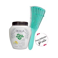 Mascarilla Cap Óleo De Coco 2En1 Skala Para Cabello Seco (1Kg)+ Peine Regalo