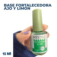 Base Fortalecedora De Uñas De Ajo Y Limon (mystyle)