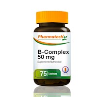 Complejo B 50 mcg - Pharmatech (75 Tabletas)