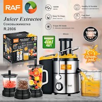 EXTRACTOR ELECTRICO MULTIFUNCION 4 EN 1 RAF R.2806