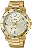Casio - Reloj para Hombre MTP - 01G9v - Dorado