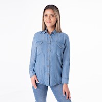 Blusas Moda Denim Mujer Oris