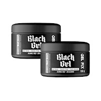 Gel de Cabello Fix Black sin Alcohol 150g Vena 2 und