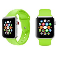 Correa Silicona para Apple Watch 42mm y 44mm - Serie 1/2/3/4 VERDE