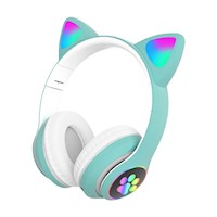 Audifonos Oreja de Gato STN-28 Color Verde