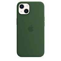 Case Silicona Iphone 13 Pro - Verde Militar