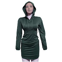 Vestido Hoodie Slip Mini Mujer Talla L No Boundaries