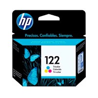 Cartucho de Tinta HP 122 Tricolor 1.5 ml Original CH562HL para DeskJet e Ink Advantage