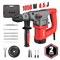 Rotomartillo Industrial SDS-Plus Rankor RH105001 1050W 28mm 4.5J 4.8kg