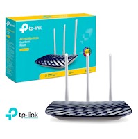 TP-Link Router Inalámbrico Archer C20 AC750 Doble Banda 5 GHz 2,4 GHz