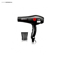 Secadora de Cabello 3 Velocidades 200W Ligera Color Negro