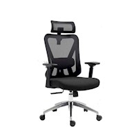 SILLA DE OFICINA ERGOCLASS VIGO PRO NEGRO - PRESIDENTE