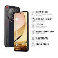 Celular ZTE Nubia Focus Pro 8GB+256GB Negro