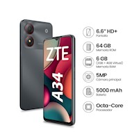 Smartphone ZTE Blade A34 2G+64GB - Gris