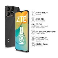 Smartphone ZTE Blade V50 Design  6GB+256GB - Negro