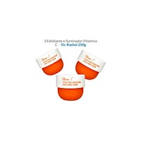 Exfoliante e Iluminador Vitamina C - Dr. Rashel 250g 03 Unidad