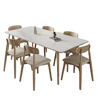 COMEDOR + 6 SILLAS VLIET