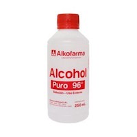 Alcohol 96° Alkofarma - Frasco 250 ML