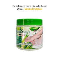 Exfoliante de pies Aloe Vera 500ml - Fruit of the Wokali