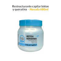 Restructurante capilar bótox y queratina 680ml - Nevada
