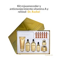 Kit rejuvenecedor y antienvejecimiento vitamina A y retinol