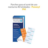 Parches para el acné de uso nocturno 40 Unidades Panoxyl PM