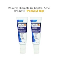 Crema Hidrante Oil Control Acné SPF30 48 
Gr - Panoxyl AM 2 Unidades