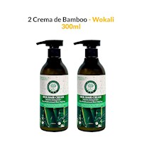 2 Crema de Bamboo 300ml - Wokali