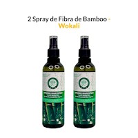 2 Spray de Fibra de Bamboo 250ml - Wokali
