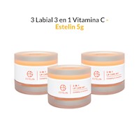 3 labial 3 en 1 Vitamina C 5g – Estelin