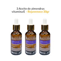 3 Aceite de almendras Vitamina E 30ml - Nevada