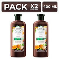 PackX2 Shampoo Herbal Essences Coconut Milk 400ml