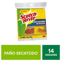 Paño Scotch Brite Secatodo x14