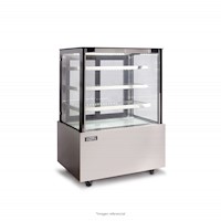ILUMI VITRINA REFRIGERADA PLANA 3 NIVELES