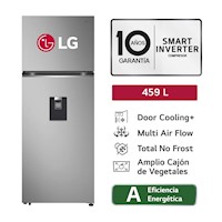 Refrigeradora LG 459LT Door Cooling VT45KPYC Plateado