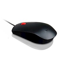 MOUSE LENOVO ESSENTIAL USB SENSOR ÓPTICO 1600 DPI NEGRO