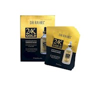 Mascarilla antienvejecimiento y resplandor 24 k Gold 5 piezas