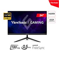 MONITOR GAMER VIEWSONIC VX2428A 24″ FHD IPS 180Hz 0.50ms 1x HDMI 1x DP