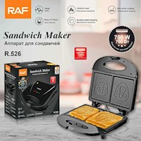 SANDWICHERA ELÉCTRICA CON DISEÑO HUELLITAS RAF