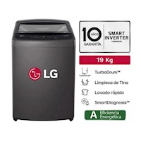 Lavadora LG WT19OBVTB 19Kg Turbodrum Carga Superior Negro