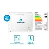 CONGELADORA INDURAMA 297L BLANCA CI-320BL