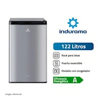 FRIGOBAR INDURAMA RI-159CR 122L  Cromado