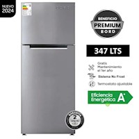REFRIGERADORA BORD 347L NO FROST RE340NFI-H PLATEADA