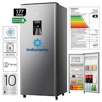 REFRIGERADORA INDURAMA RI-289D 177 LITROS PLOMO