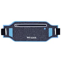 Wesdar - Cangurera WHB2 Unisex para Exteriores Azul